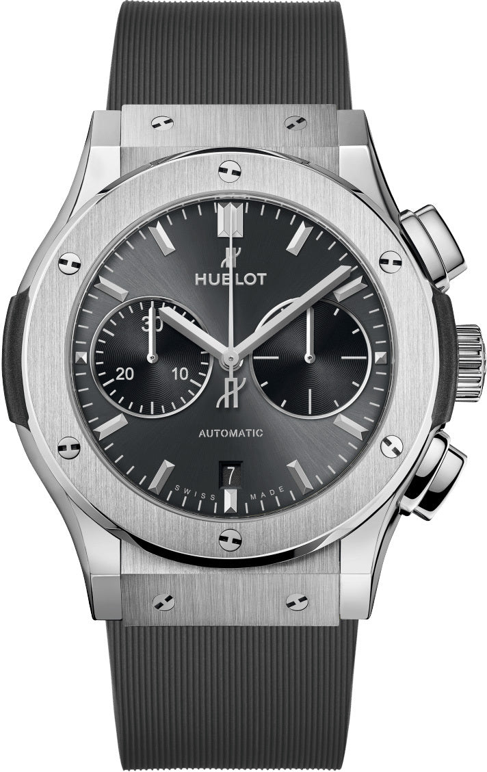 Classic Fusion Racing Grey Chronograph Titanium 45mm