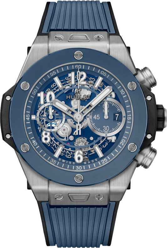 Big Bang Unico Titanium Blue Ceramic 44mm