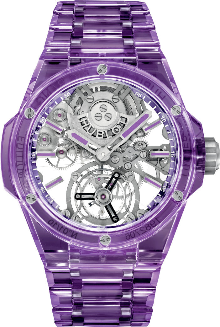 Big Bang Integrated Tourbillon Full Purple Sapphire 43mm