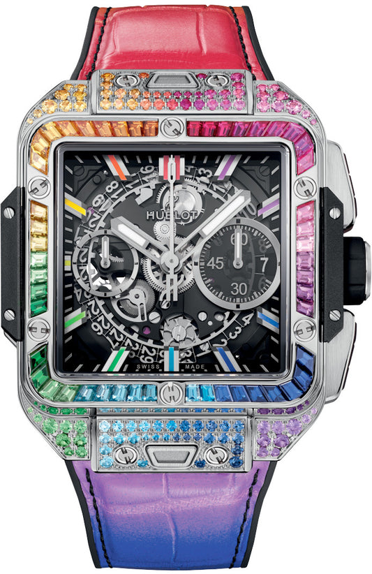 Square Bang Unico Titanium Rainbow 42mm