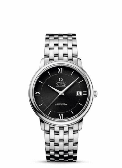 Omega De Ville Prestige Co-Axial 36.8 MM Men's Stainless Steel Watch 424.10.37.20.01.001