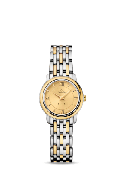 Women's Omega DeVille Prestige New Collection 24.4mm Qtz 424.20.24.60.08.001 Watch