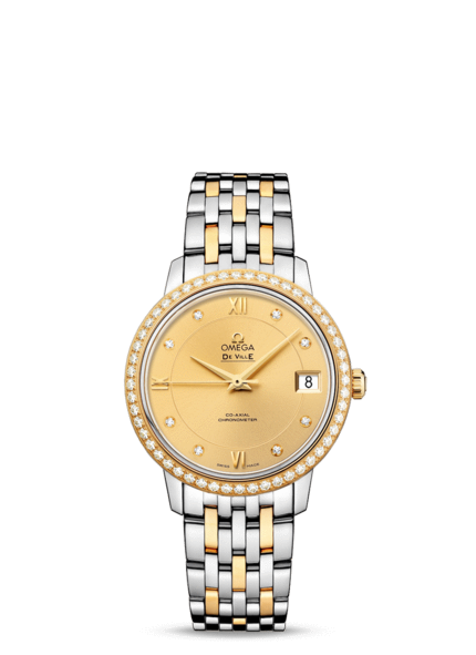 Women's Omega DeVille Prestige New Collection 32.7mm-Auto 424.25.33.20.58.001 Watch