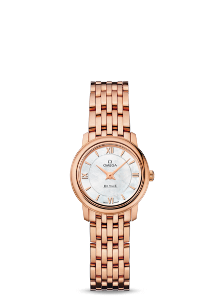 Women's Omega DeVille Prestige New Collection 24.4mm Qtz 424.50.24.60.05.002 Watch