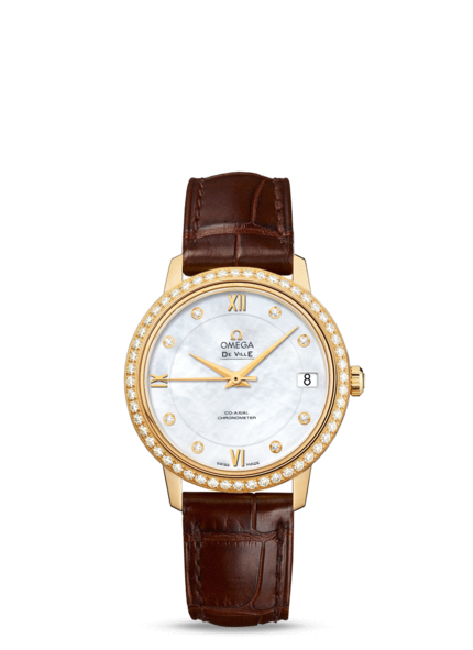 Women's Omega DeVille Prestige New Collection 32.7mm-Auto 424.58.33.20.55.002 Watch