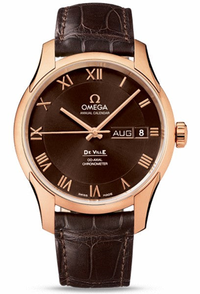 Men's Omega DeVille Annual Calendar 41mm 431.53.41.22.13.001 Watch