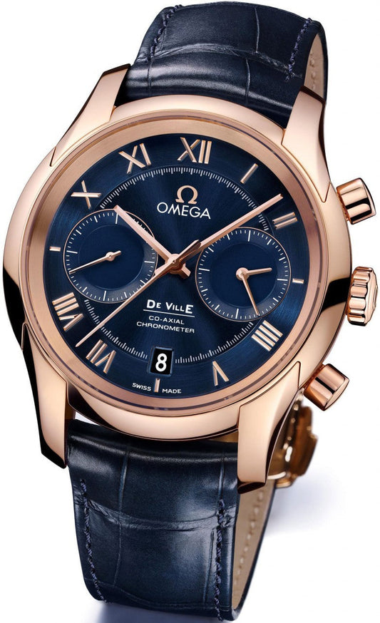 Men's Omega DeVille Chronograph 431.53.42.51.03.001 Watch