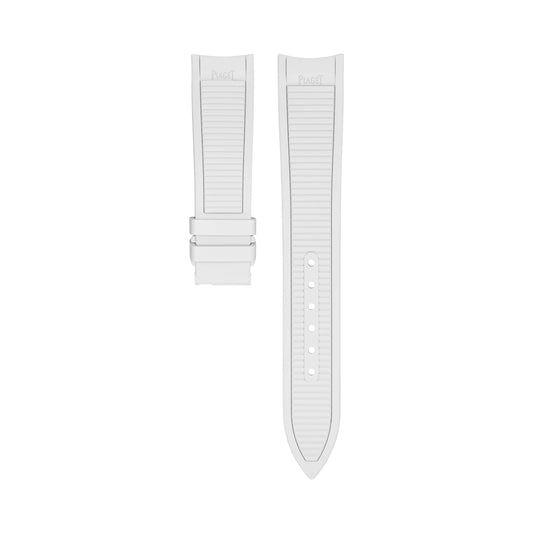 Piaget Polo 36mm White Rubber Strap MXE0VM0H