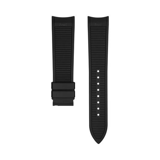 Piaget Polo 42mm Black Rubber Strap MXE0JZDP