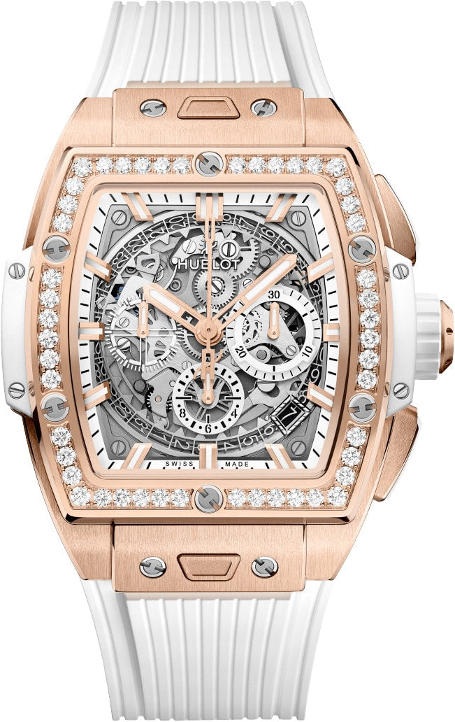 Spirit of Big Bang King Gold White Diamonds 42mm