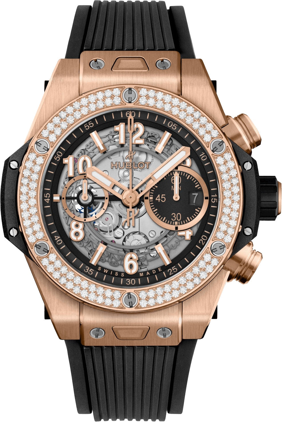 Big Bang Unico King Gold Diamonds 44mm