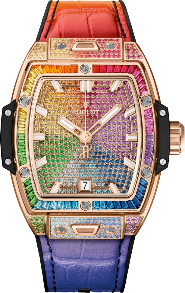 Spirit of Big Bang King Gold Rainbow 39mm