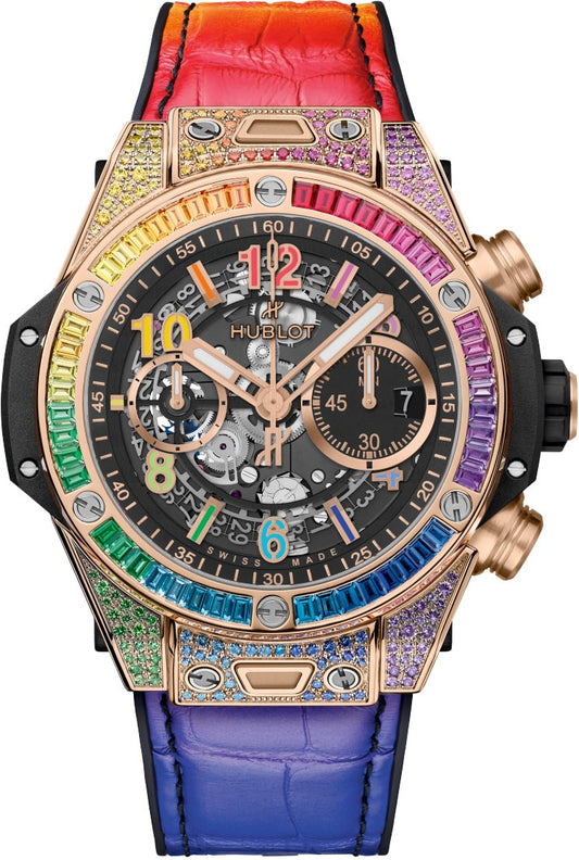 Big Bang Unico King Gold Rainbow 44mm