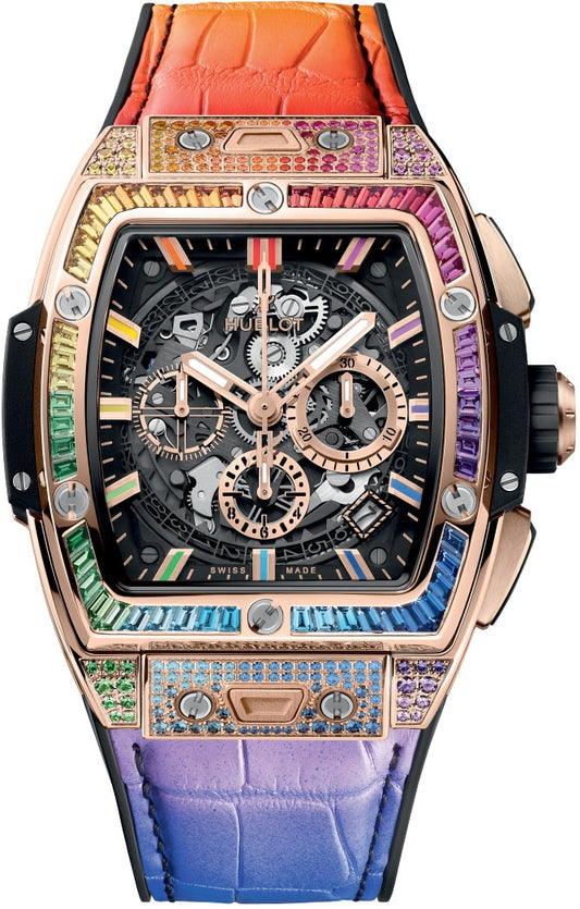 Spirit of Big Bang King Gold Rainbow 42mm