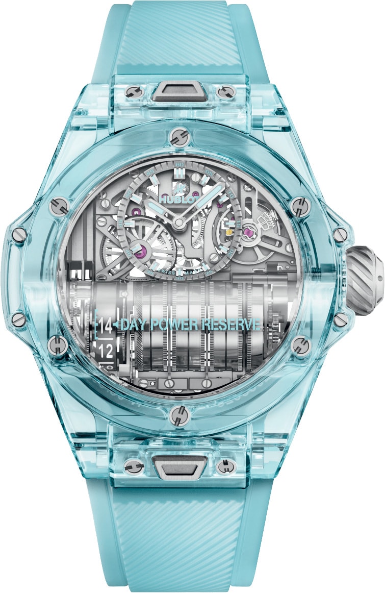 Big Bang MP-11 Power Reserve 14 Days Water Blue Sapphire 45mm