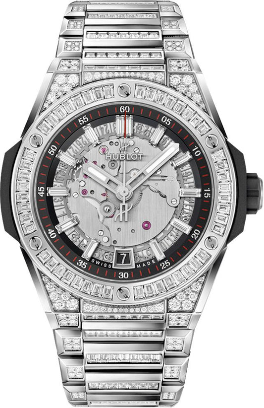 Big Bang Integrated Time Only Titanium Jewellery 40mm