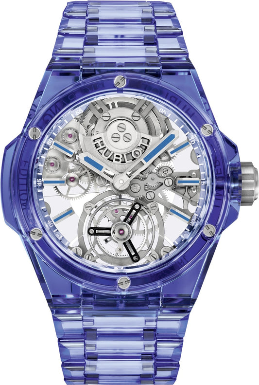 Integrated Tourbillon Full Blue Sapphire 43mm