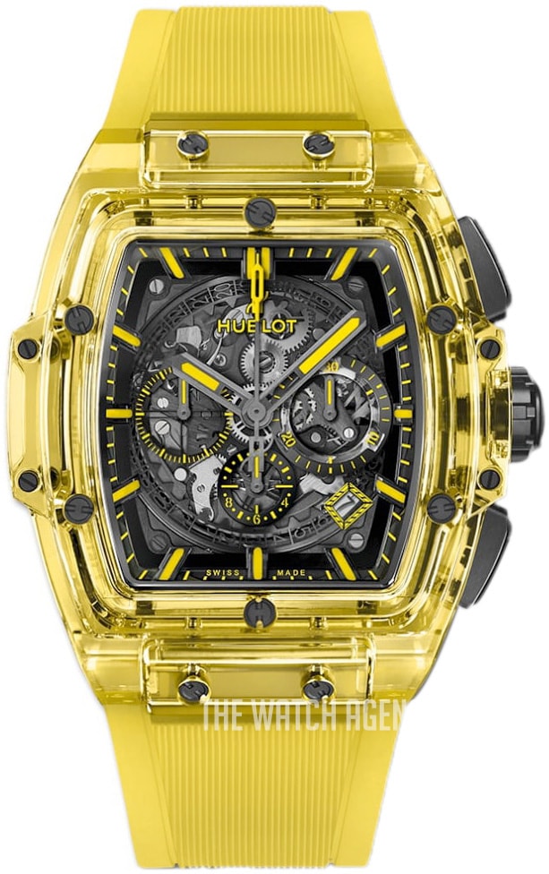 Spirit of Big Bang Skeleton Sapphire Rubber 42mm