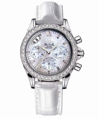 Ladies Omega De Ville Co-Axial Chronograph 4679.75.36 Watch