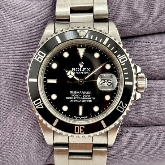 Pre-Owned Rolex Submariner 168000