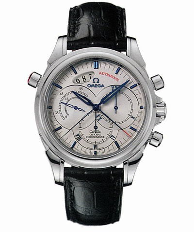 Men's Omega De Ville Co-Axial Rattrapante 4847.30.31 Watch