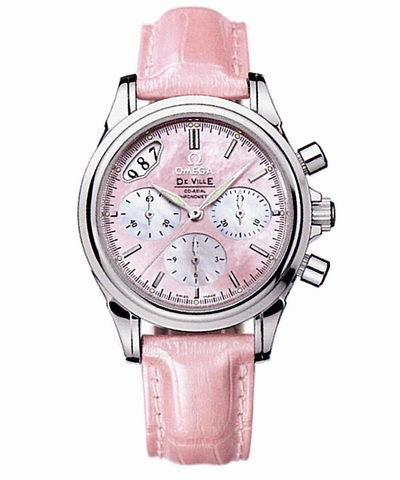 Ladies Omega DeVille Co-Axial Chronograph 4878.74.34 Watch