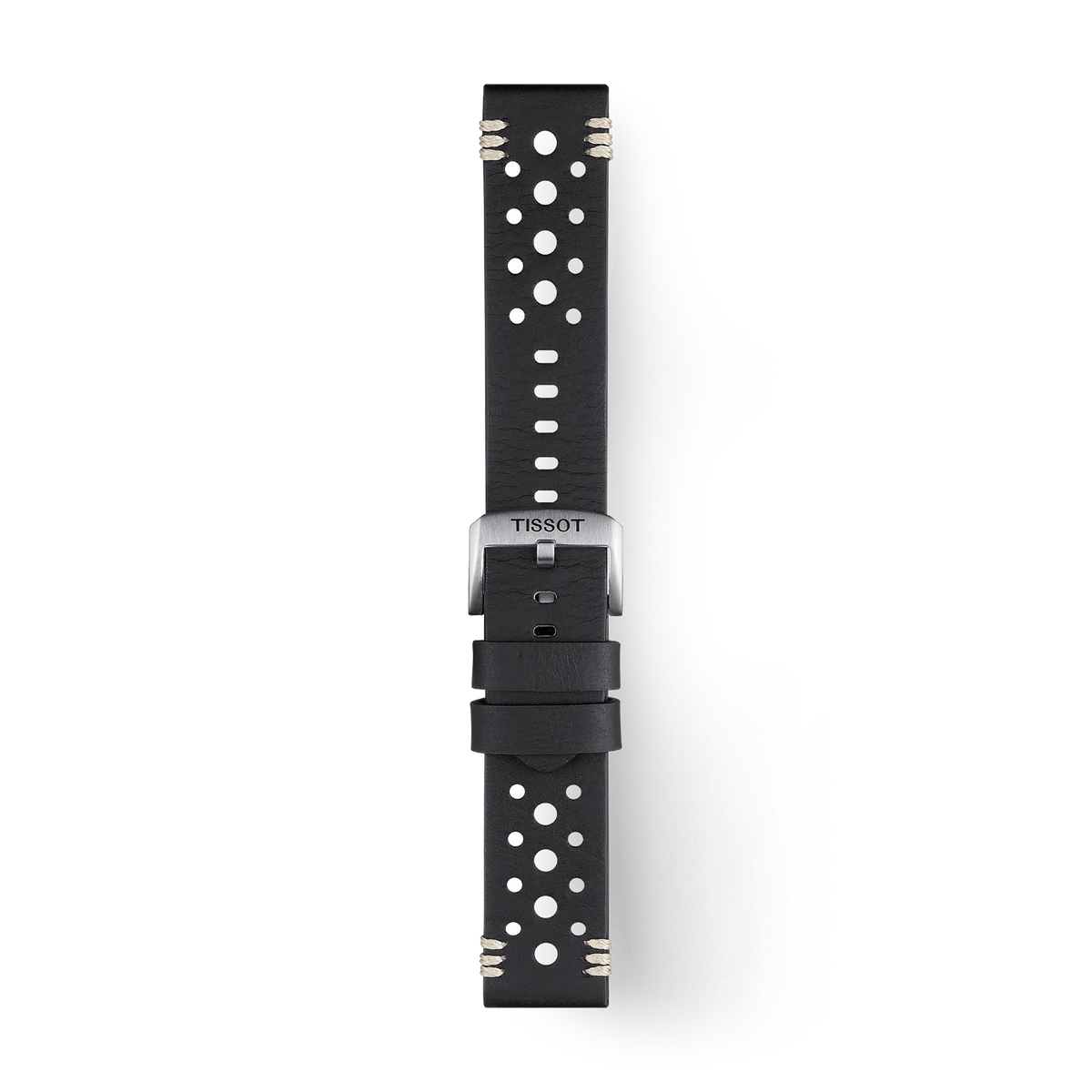 Tissot Official Black Leather Strap Lugs 22 mm T852046810