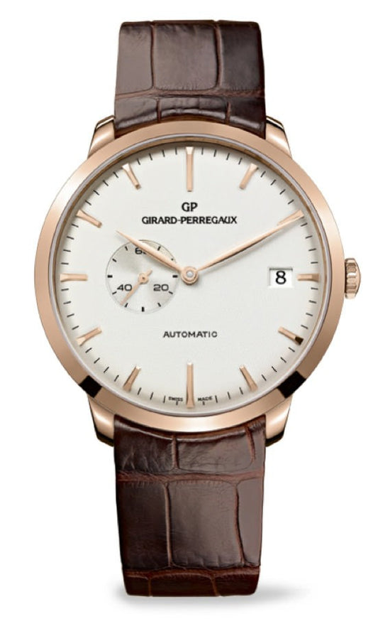 Girard-Perregaux 1966 41mm Date And Small Second 49543-52-131-BKBA