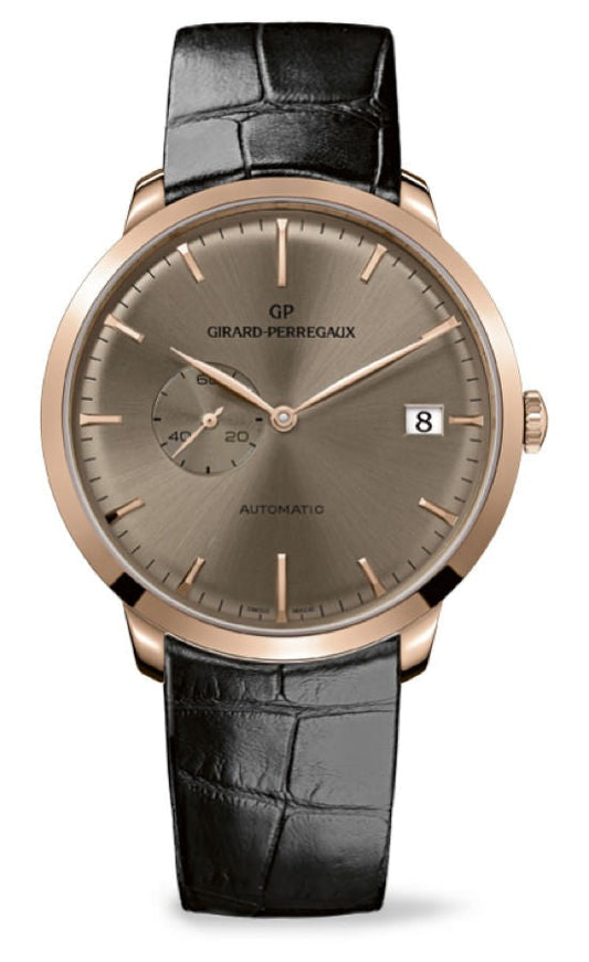 Girard-Perregaux 1966 41mm Date And Small Second 49543-52-131-BK6A