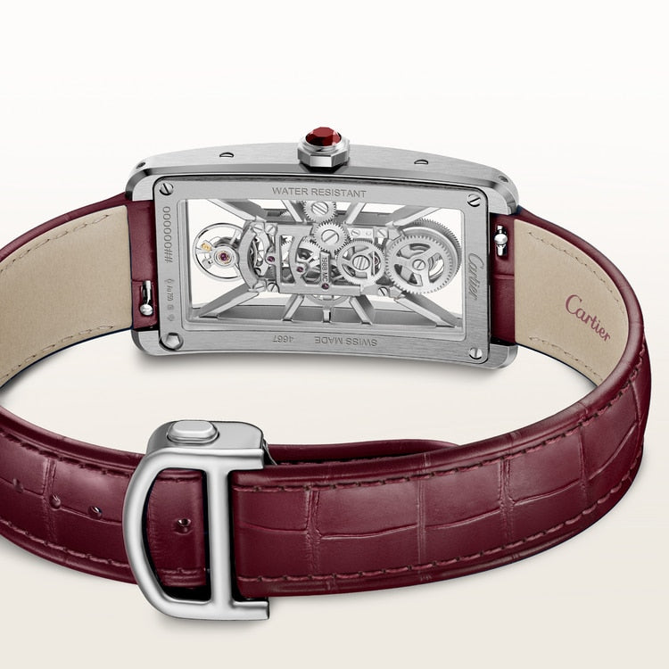 Cartier Tank Américaine Skeleton Watch WHTA0041