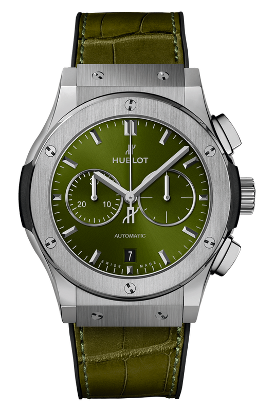 Classic Fusion Chronograph Titanium Green