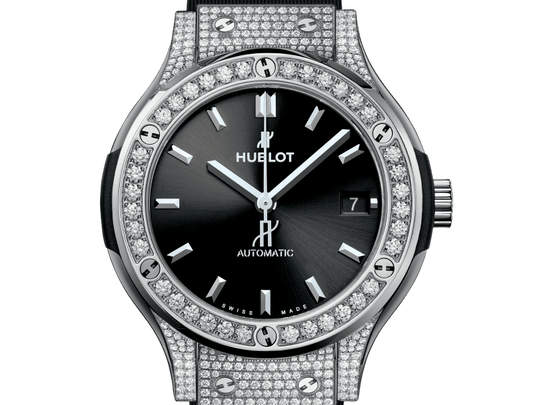 Hublot Classic Fusion Titanium Pavé 38 mm 565.NX.1470.RX.1604