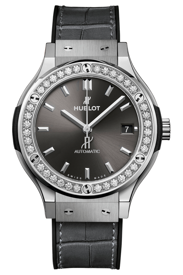 Classic Fusion Titanium Racing Grey Diamonds