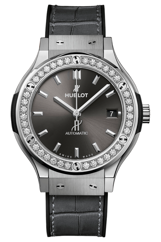 Classic Fusion Titanium Racing Grey Diamonds