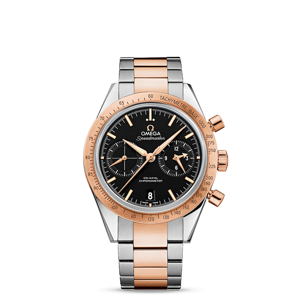 Omega Speedmaster '57 Co-Axial Chronograph 41.5 MM Men's Stainless Steel - Rose Gold Watch 331.20.42.51.01.002