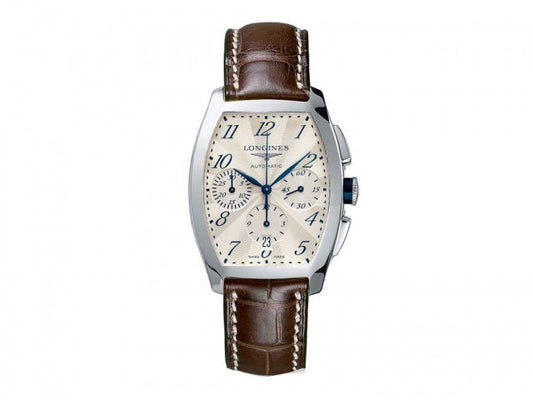 Longines Evidenza 34mm Chronograph Automatic Men's Watch L2.643.4.73.4