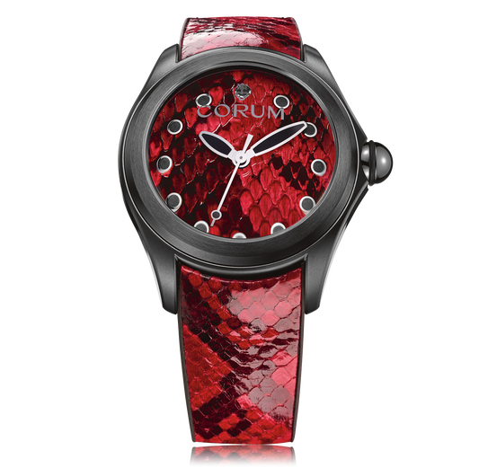 Corum Bubble Art Red Python Limited Edition Automatic Men's Watch L082/02981 - 082.310.98/0335 PR01