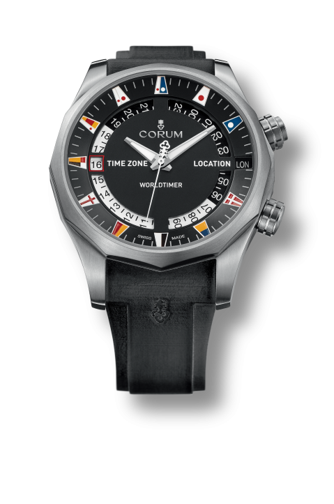 Corum Admiral's Cup Legend 47 Worldtimer Automatic Men's Watch A637/02744 - 637.101.04/F371 AN02