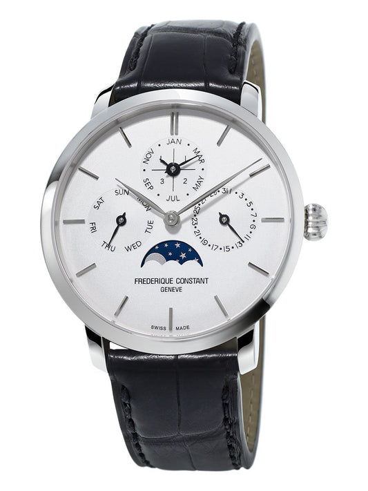 Frederique Constant Slimline Perpetual Calendar Automatic Men's Watch FC-775S4S6