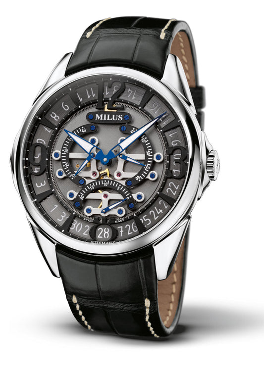 Milus Tirion Automatic Stainless Steel Men's Watch TIRI002-X