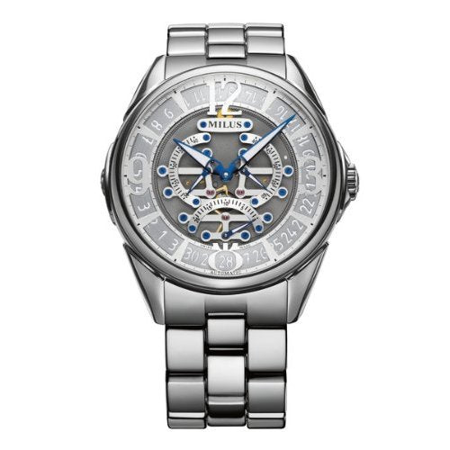 Milus Tirion SP01 Automatic Stainless Steel Silver Dial Men's Watch TIRI007