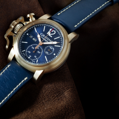 Graham CHRONOFIGHTER VINTAGE BRONZE & BLUE 2CVAK.U01A