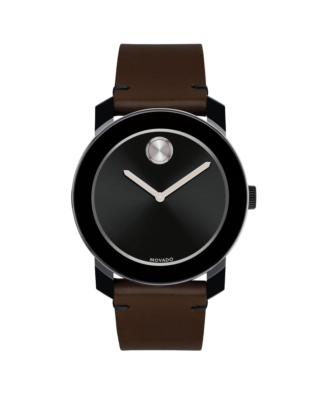 Movado Men's Bold 42mm Pvd Black Dial On Strap 3600443