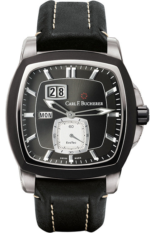 Carl F. Bucherer Patravi EvoTec DayDate Stainless Steel On Strap 00.10625.13.33.01