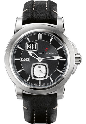 Carl F. Bucherer Patravi DayDate Stainless Steel On Strap Men's Watch 00.10631.08.33.01