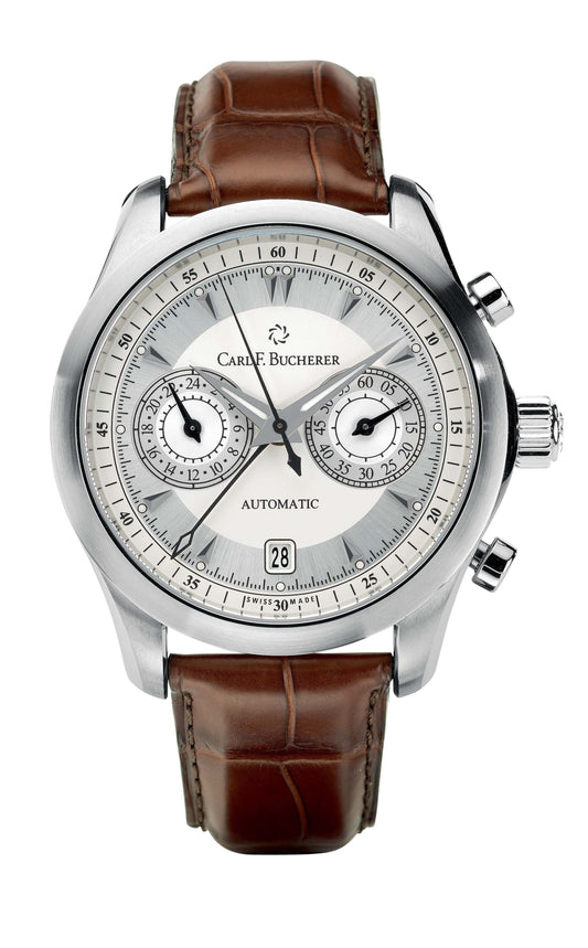 Carl F. Bucherer Manero Central Chrono Stainless Steel On Strap Men's Watch 00.10910.08.13.01