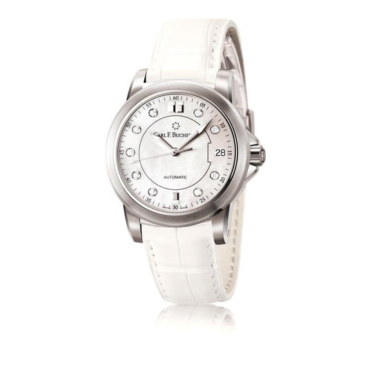 Carl F. Bucherer Patravi AutoDate Stainless Steel On Strap Ladies Watch 00.10622.08.77.01