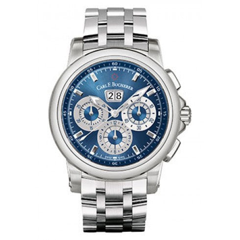 Carl F. Bucherer Patravi ChronoDate Stainless Steel On Bracelet Men's Watch 00.10624.08.53.21