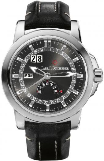 Carl F. Bucherer Patravi Calendar Stainless Steel On Strap Men's Watch 00.10629.08.33.02