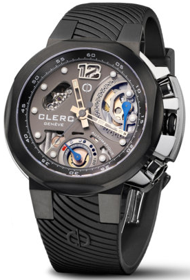 Clerc Odyssey Automatic Black PVD Men's Watch ODY512